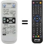 Replacement remote control Mitsubishi MIT001