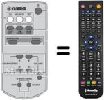 Mando a distancia equivalente Yamaha YAS-CU201