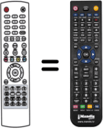 Replacement remote control Targa VISIONARYLT3220