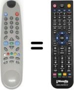 Replacement remote control Beko H19187