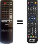 Mando a distancia equivalente Yamaha AX380
