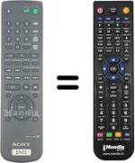 Télécommande équivalente RMT-D128P