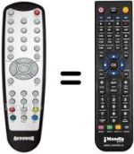 Télécommande équivalente Autovox AX-SGT27A