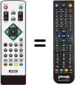 Télécommande équivalente Metronic 441503 ZAP BOX SMART1