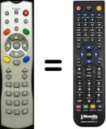 Replacement remote control Brain Wave DIGI2000T