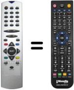 Replacement remote control Matsui DTR2