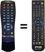 Télécommande équivalente LEPREPVR-1
