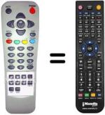 Mando a distancia equivalente Arion PS1900CR