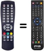 Mando a distancia equivalente Telesystem TS6213