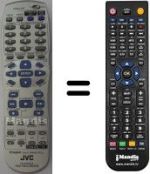 Télécommande équivalente JVC DR-M1SL