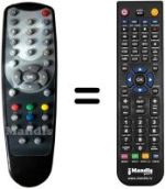 Télécommande équivalente Metronic TWINBOX-441325