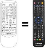 Mando a distancia equivalente RC536