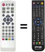 Replacement remote control Telesystem TS6211DT