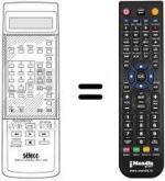 Replacement remote control Seleco REMCON027