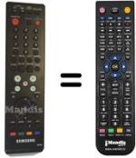 Mando a distancia equivalente Samsung MF59-00286A