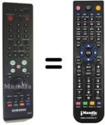 Mando a distancia equivalente Samsung MF59-00287A