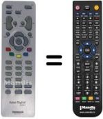 Replacement remote control RCT111SP1G