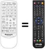 Mando a distancia equivalente Panasonic VEQ1914