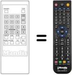 Replacement remote control URANYA REMCON093