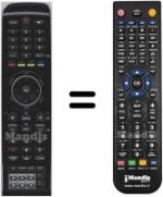 Télécommande équivalente HVS57650