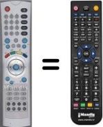 Télécommande équivalente Arion WHV3066W