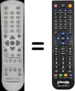 Télécommande équivalente WHV15353