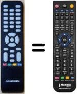 Mando a distancia equivalente Grundig SEC14055W