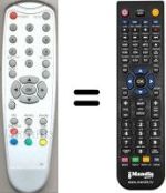 Replacement remote control WHV3328W