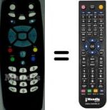 Télécommande équivalente WHV14827W