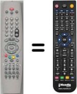 Mando a distancia equivalente HVS54811