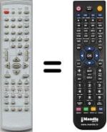 Replacement remote control HVS54203