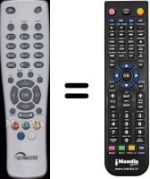 Replacement remote control Skymaster HVS53521