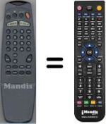 Replacement remote control WHV3976