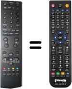 Télécommande équivalente AOC SEC15103