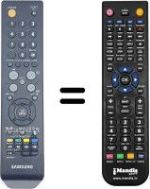 Télécommande équivalente Samsung SEC8501