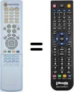 Mando a distancia equivalente Samsung SEC3309