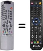 Télécommande équivalente SEC14265