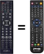 Télécommande équivalente WHV14277