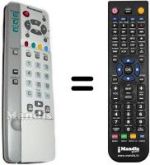 Télécommande équivalente SEC275