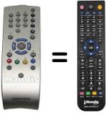 Mando a distancia equivalente Grundig SEC0541