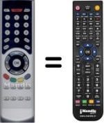 Replacement remote control WHV14342W