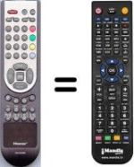 Télécommande équivalente WHV15251