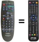 Télécommande équivalente SEC2884