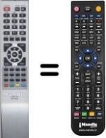 Replacement remote control WHV14711