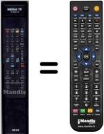 Replacement remote control WHV3199