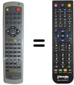 Télécommande équivalente SEC2373