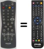 Télécommande équivalente SEC2823