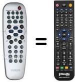 Télécommande équivalente SEC15782