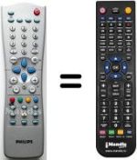Télécommande équivalente SEC3318