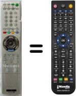 Télécommande équivalente Sony SEC3380